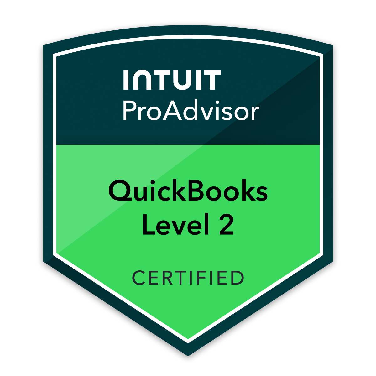 QuickBooks Online Level 2 Certified ProAdvisor